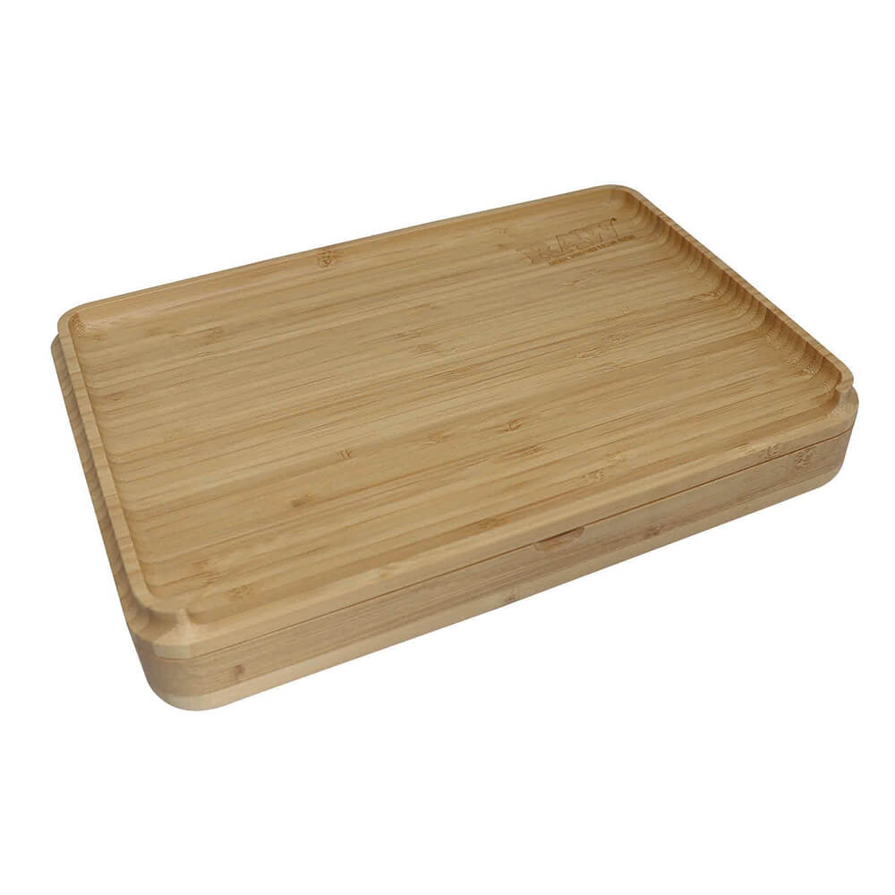 RAW Spirit Box Magnetisches Holz-Rolltablett