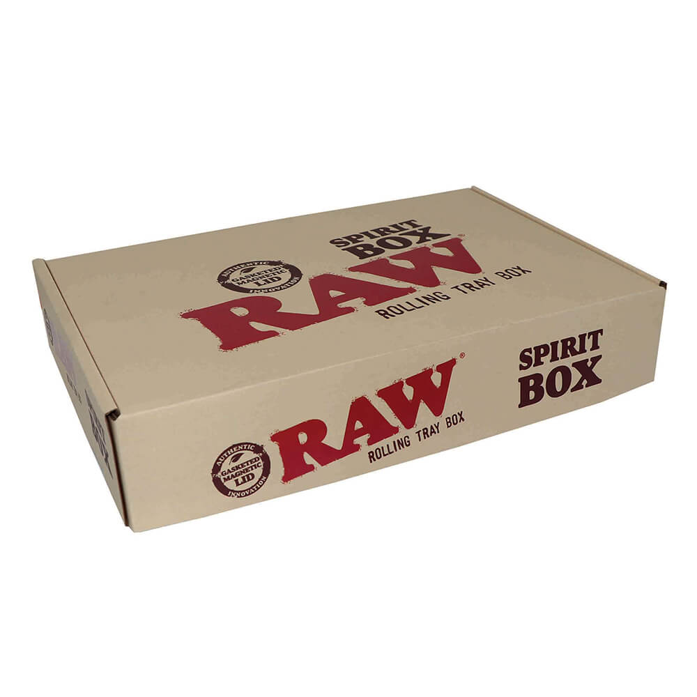 RAW Spirit Box Magnetisches Holz-Rolltablett