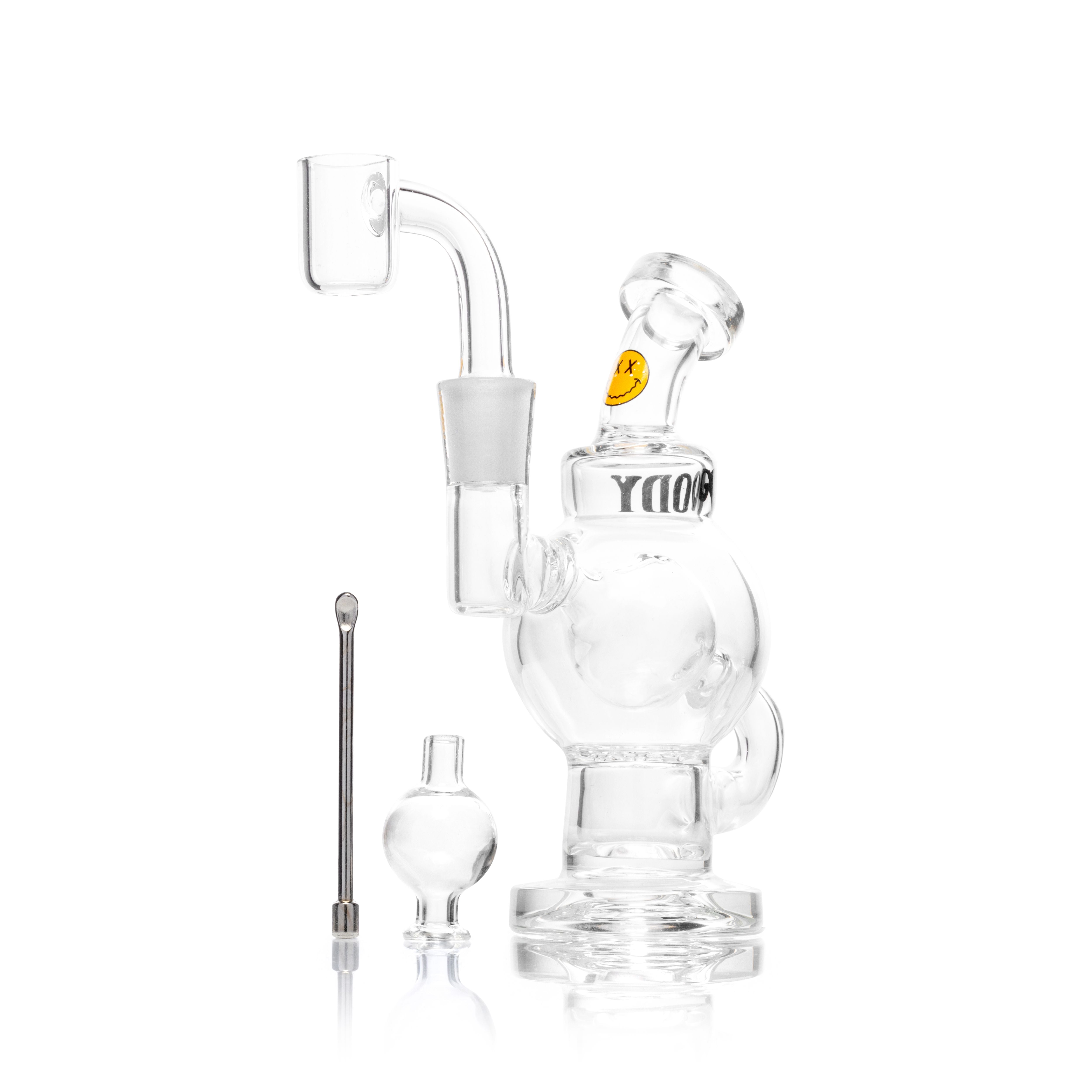 Goody Glass Orbit Mini Dab Rig 4Piece Kit