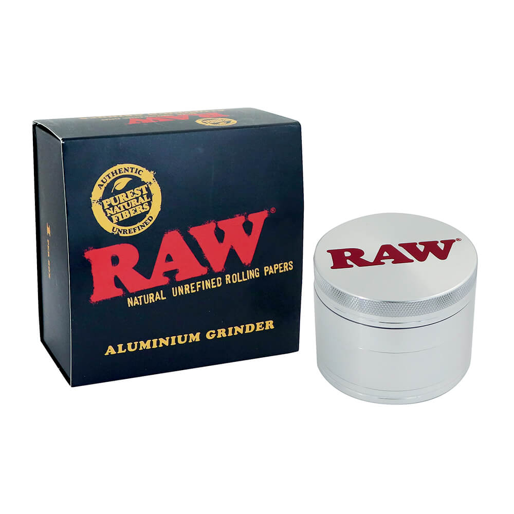 RAW Original Metall Grinder 4 Teile - 56mm + Geschenkbox