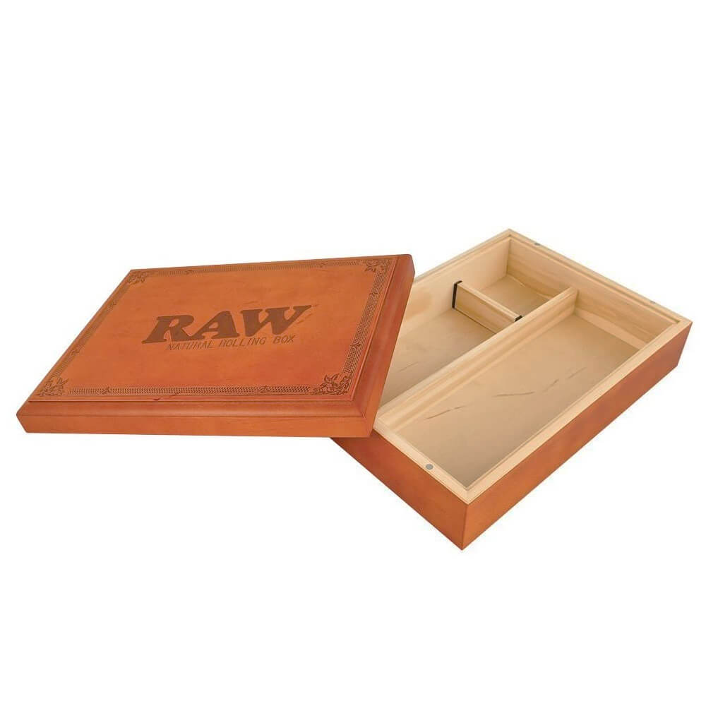 RAW x RYOT Natürliche Drehbox aus Holz