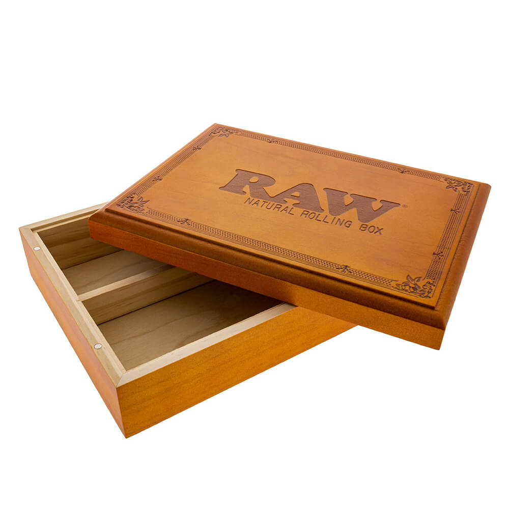 RAW x RYOT Natürliche Drehbox aus Holz