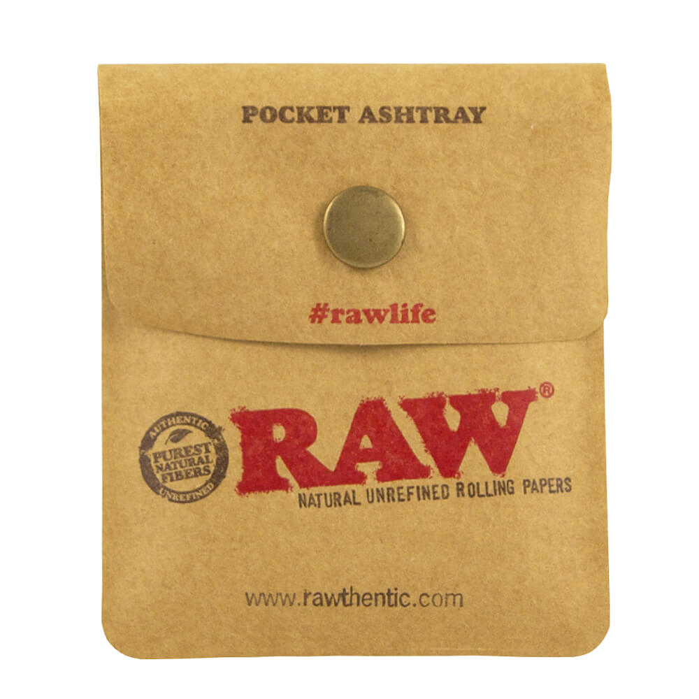 Tragbarer Taschenaschenbecher RAW (10 Stück/Display)